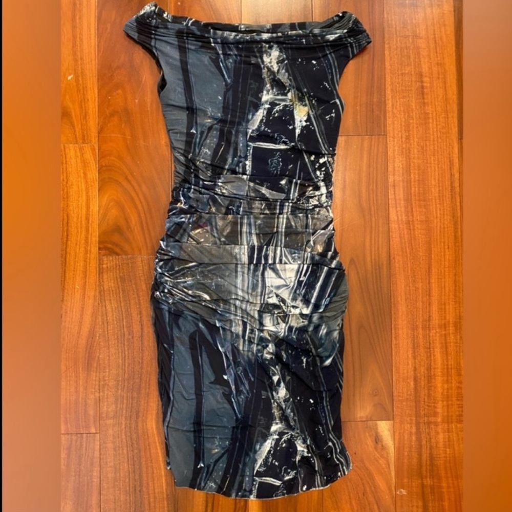 HELMUT LANG Space Galaxy Dress (90’s)